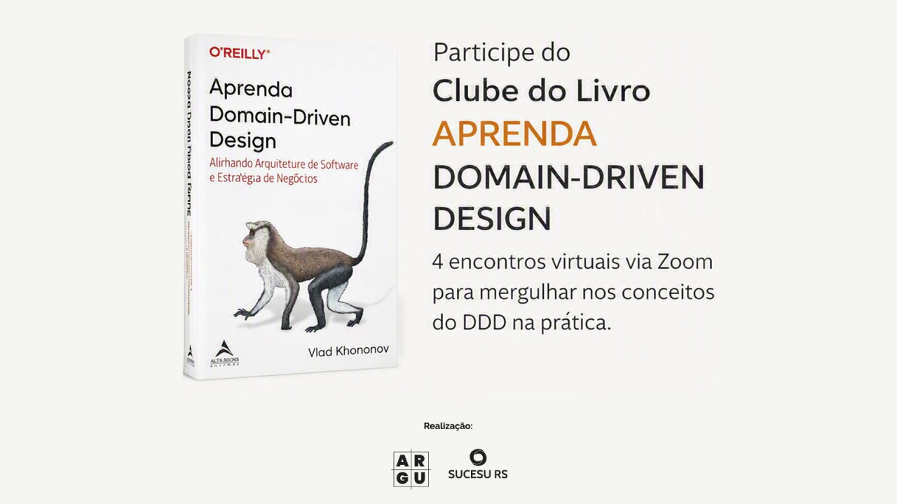 Clube do Livro Aprenda Domain Driven Design 