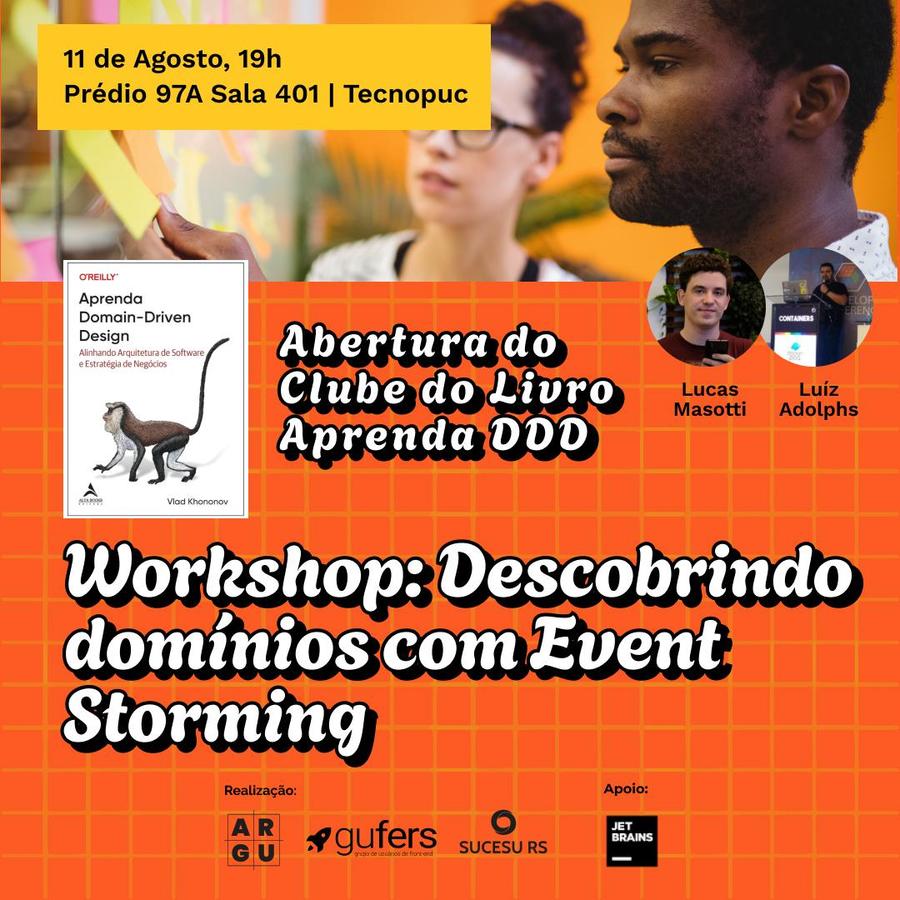 Descobrindo domínios com EventStorming